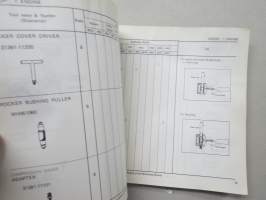 Mitsubishi Special Tool Manual 1979 -erikoistyökalut - esittely ja käyttö