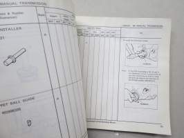 Mitsubishi Special Tool Manual 1979 -erikoistyökalut - esittely ja käyttö