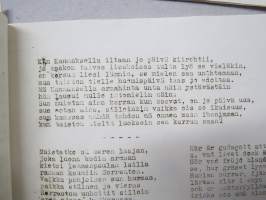 Sota-aikainen (jatkosota) laulukirja / lauluvihko
