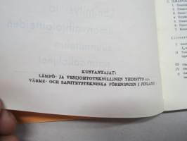 Lämmitys- ja ilmanvaihtolaitteiden suunnittelun normaaliohjeet