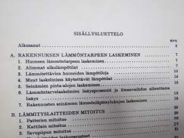 Lämmitys- ja ilmanvaihtolaitteiden suunnittelun normaaliohjeet