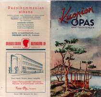 Kuopion Opas karttaliitteineen v. 1946