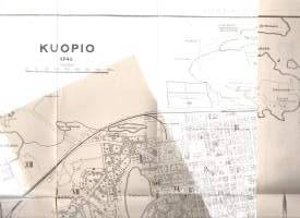 Kuopion Opas karttaliitteineen v. 1946