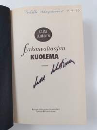 Fyrkanvaltaajan kuolema (signeerattu)