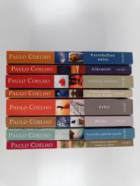 Paulo Coelho -setti (8 kirjaa) : Piedrajoen rannalla istuin ja itkin ; Veronika päättää kuolla ; Brida ; Zahir ; Paholainen ja neiti Prym ; Yksitoista minuuttia ;...