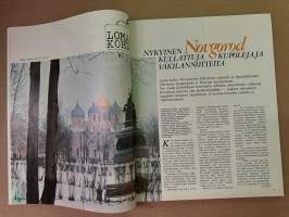 Me Naiset 1974 nro 4 ilmestynyt 25.1.1974, Kirsti Kemppainen, Mairen (os. Liimatainen) ja Williamin tarina, Novgorod