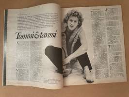Me Naiset 1974 nro 45 ilmestynyt 8.11.1974, Marjatta Leppänen, Hallamat, Veijo Meri, Tommi Kitti, palkittuja syyshuiveja
