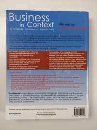 Business in context : an introduction to business and its environment