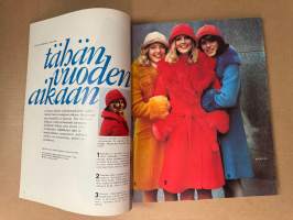 Me Naiset 1972 nro 41 ilmestynyt 11.10.1972, talvimuodin erikoisnumero, Jussi Lappi-Seppälä, Mauno Kuusisto lauloi vain Sirkalle (Saira), Navalan kartano