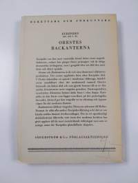 Orestes ; Backanterna