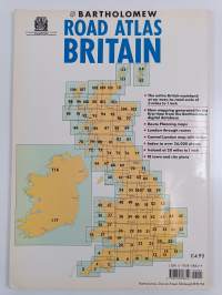 Bartholomew road atlas Britain 1989