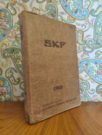 SKF - Huvudkatalog 1916 (laakeritehtaan luettelo)