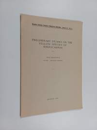 Preliminary Studies on the Yellow Species of Rhizocarpon