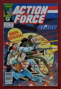 Action Force - G.I. Joe 5/1989.  Umpikujassa. (Sarjakuvat)