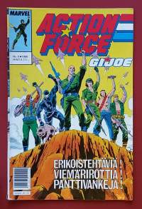Action Force - G.I. Joe 9/1990.  Erikoistehtäviä . (Sarjakuvat)
