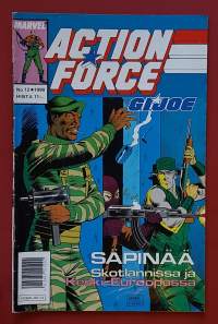 Action Force - G.I. Joe 12/1990.  Säpinää Skotlannissa. . (Sarjakuvat)