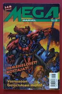 Mega-Marvel 3/1999.  Ihmeneloset ! Kostajat!. (Sarjakuvat, sopiva keräilykappaleeksi)