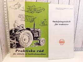 Praktiska råd för skötseln av lantbruksmaskiner