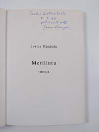 Merilintu : runoja (signeerattu, tekijän omiste)