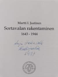 Sortavalan rakentaminen 1643-1944 (signeerattu, tekijän omiste)