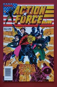 Action Force - G.I. Joe 7/1992. Destro ottaa ohjat. (Sarjakuvat)