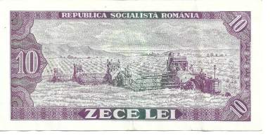 Romania 10 Lei  1966  seteli