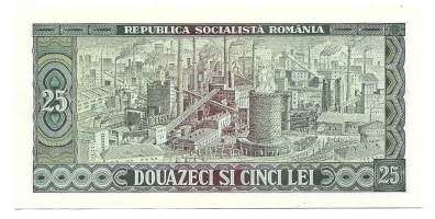Romania 25 Lei  1952  seteli