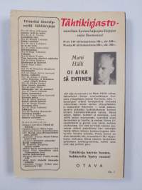 Oi, aika sä entinen