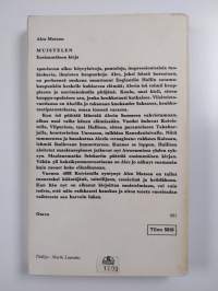 Muistelen : Ensimmäinen kirja
