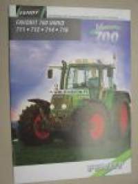 Fendt Favorit 700 Vario 711, 712, 714, 716 traktori -myyntiesite, saksankielinen