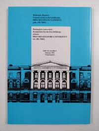 Ihmiselämän rajat : Studia mortis, syksy 1994, Helsingin yliopisto