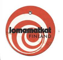 Lomamatkat Finland  - hotellimerkki , matkalaukkumerkki