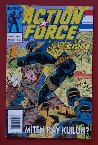 Action Force - G.I. Joe 6/1993. Miten käy kuilun. (Sarjakuvat, sopiva keräilykappaleeksi)
