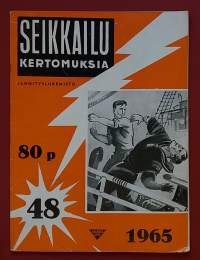 Seikkailukertomuksia  48/1965. (Lukulehdet, kioskikirjallisuus, 60-luku, sopiva keräilykappaleeksi)