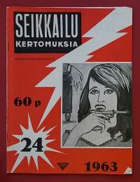 Seikkailukertomuksia  24/1963. (Lukulehdet, kioskikirjallisuus, 60-luku)