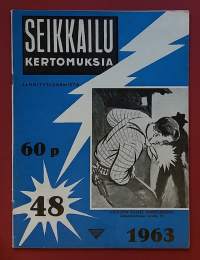 Seikkailukertomuksia  48/1963. (Lukulehdet, kioskikirjallisuus, 60-luku, sopiva keräilykappaleeksi)