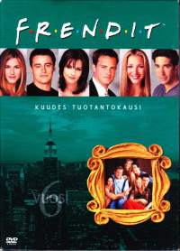DVD - Frendit/Friends - Koko kuudes tuotantokausi (jaksot 1-24). (2004)