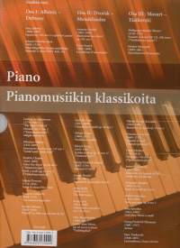 Pianomusiikin klassikoita 1-3