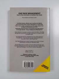 One Page Management - How to Use Information to Achieve Your Goals