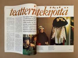 Me Naiset 1972 nro 19 ilmestynyt 10.5.1972, Teatterin tekijät: Kari Suvalo, Liisi Wilkman, Veli-Matti Saikkonen, Rolf Stegars, Sinikka Sokka, Raimo J. Kinnunen