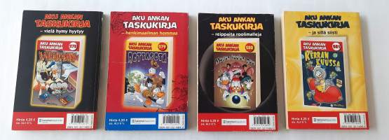 Aku Ankan taskukirja Nro 277-280