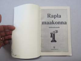 Rapla maakonna telefoniteatnik 1992 -puhelinluettelo