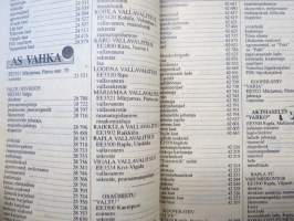 Rapla maakonna telefoniteatnik 1992 -puhelinluettelo