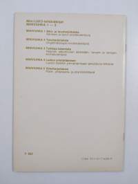 Miniviuhka, 1 - Alku- ja tavuharjoituksia