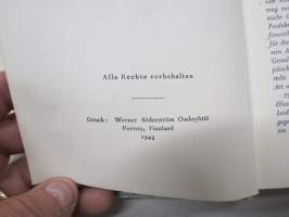 Kaarin Magnustochter (Kaarina Maununtytär saksankielisenä laitoksena v. 1943, painettu WSOY, Porvoo)