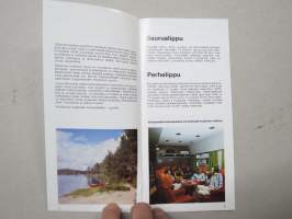 Leppoisaa lomamatkaa 1973 - junalla - VR matkailulippu / kiertomatkat -myyntiesite