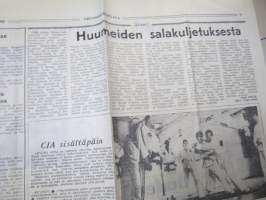 Neuvosto-Karjala - kansallinen yleisölehti, 18.6.1991; Lehmiä Suomesta Vuokkiniemelle ja moitteita avustuksena toimitettujen koneiden tilasta, Salmi-Seuran asioita..