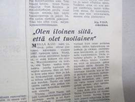 Neuvosto-Karjala - kansallinen yleisölehti, 18.6.1991; Lehmiä Suomesta Vuokkiniemelle ja moitteita avustuksena toimitettujen koneiden tilasta, Salmi-Seuran asioita..