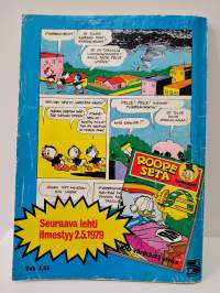 Roope-setä taskulehti 2/1979 mukana silityskuviot