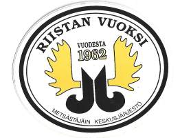 Riistan vuoksi  - tarra